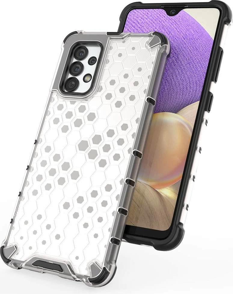 Mbështjellës Hurtel Honeycomb për Samsung Galaxy A13 5G, Transparent