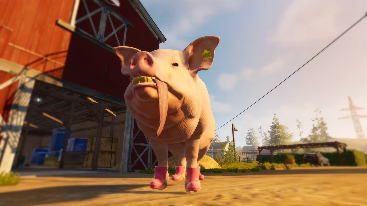 Lojë Nintendo Switch Deep Silver Goat Simulator 3 me DLC Digital Downgrade