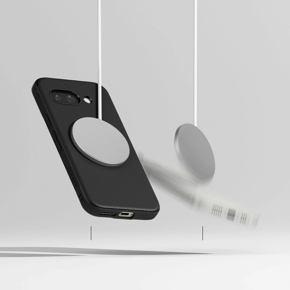 Mbështjellës Ringke Onyx Magnetic MagSafe për Google Pixel 9A, i zi