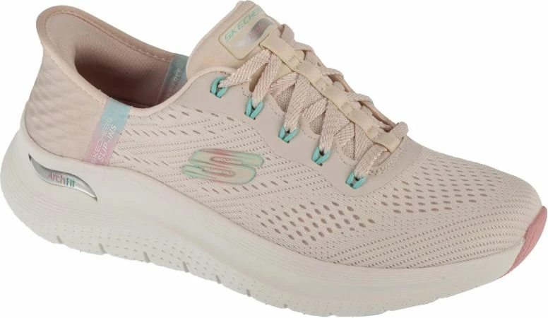 Atlete Skechers për femra, bezhë [Madhësia: 40]