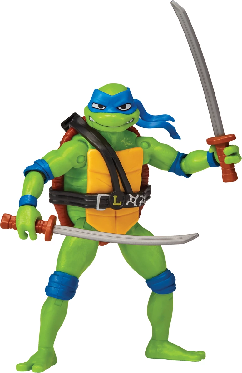 Teenage Mutant Ninja Turtles Mutant Mayhem - Figura e Leonardo