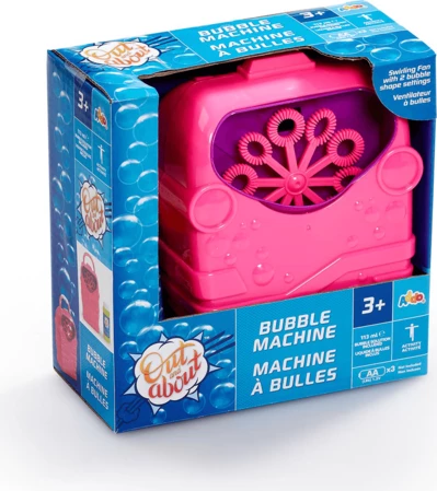 Out and About Bubble Machine - Pink