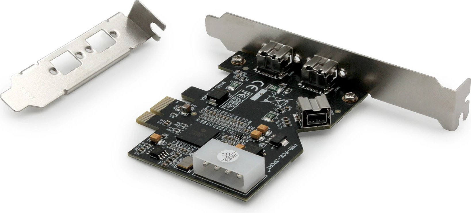 Kartelë PCIe FireWire 800 Digitus XIO2213B, 3 porta IEEE 1394b