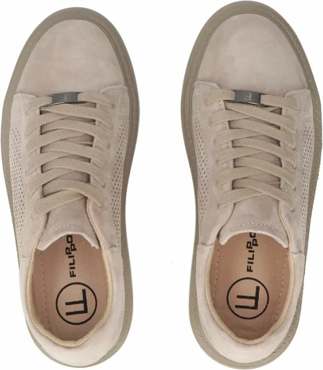 Atlete lëkure për femra Filippo DP7502/26, bezhë