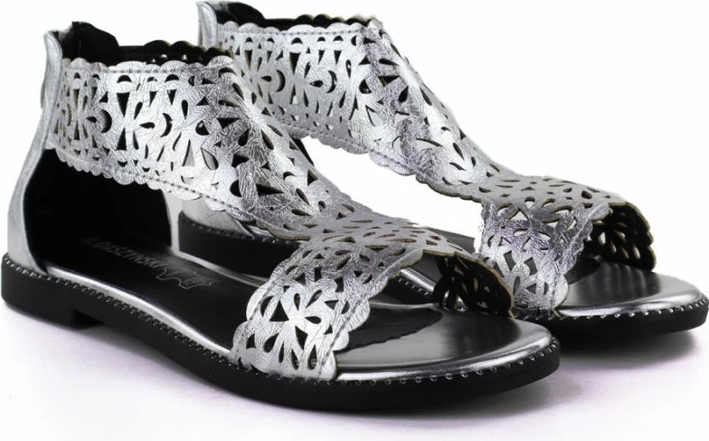 Sandale femrash M.Daszyński MR24148-2, argjendi