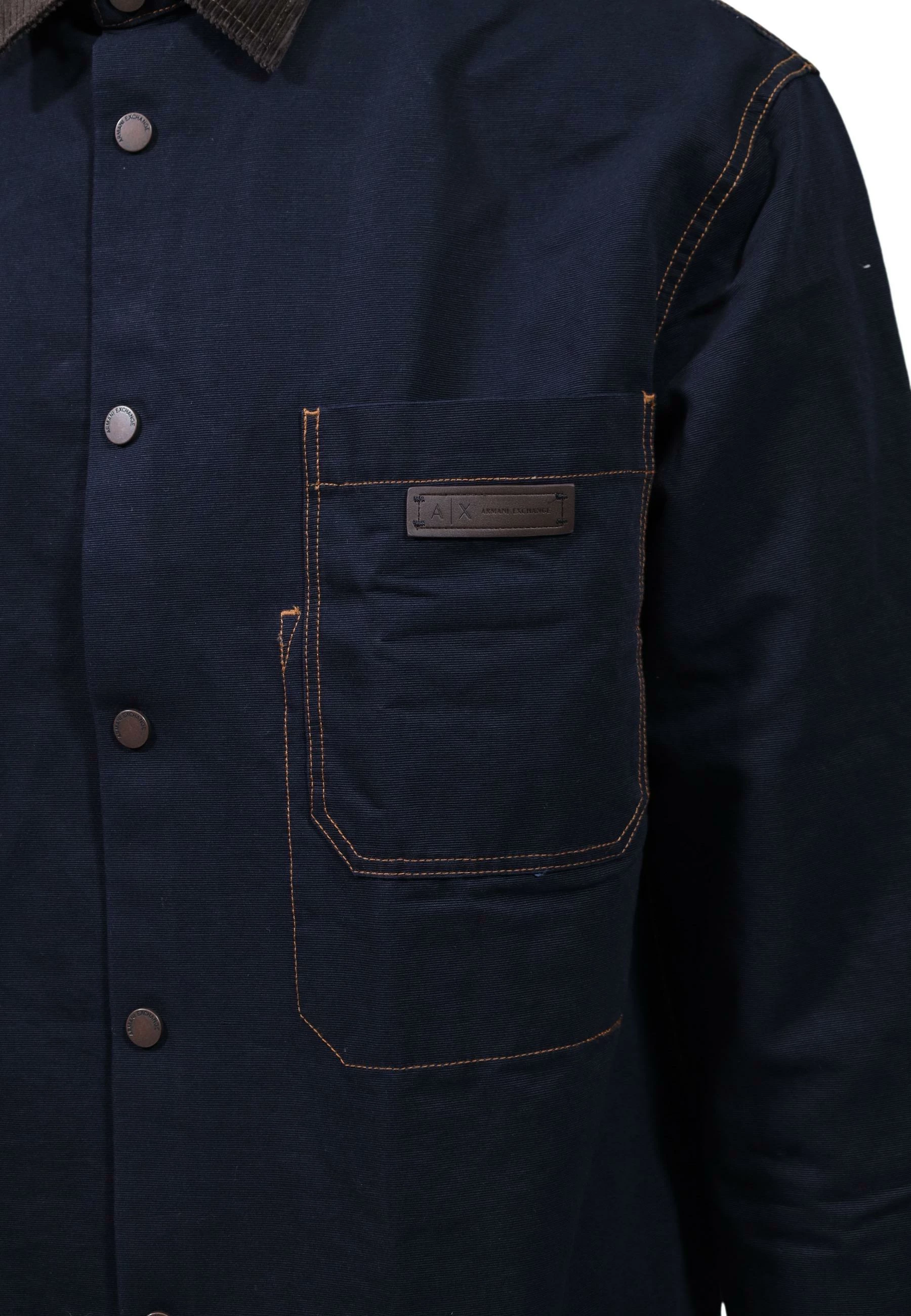 Këmishë për meshkuj Armani Exchange XM003536 AF27109, blu e errët [Madhësia: XS]