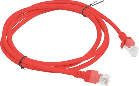 Patchkabel Lanberg PCU5-20CC-0150-R, 1.5m, 10 copë, Kuq
