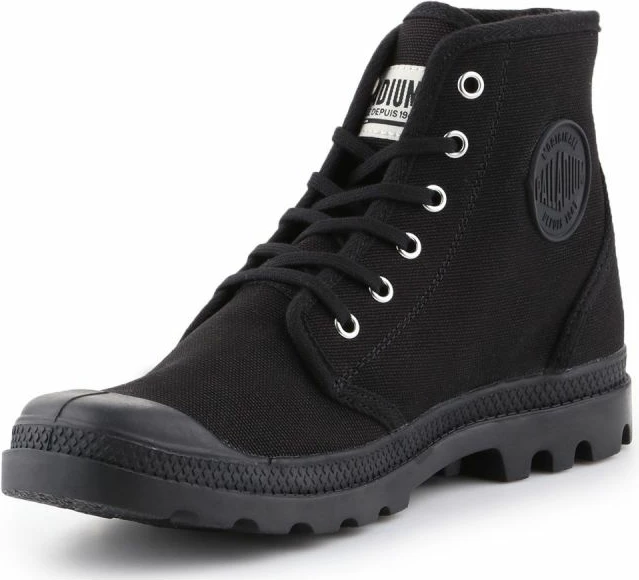 Këpucë Palladium Pampa Hi Original W për femra, të zeza [Madhësia: 39]
