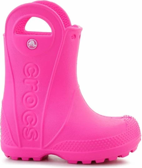 Çizme shiu për fëmijë Crocs Handle It Rain Boot Kids 211056-6TW, rozë