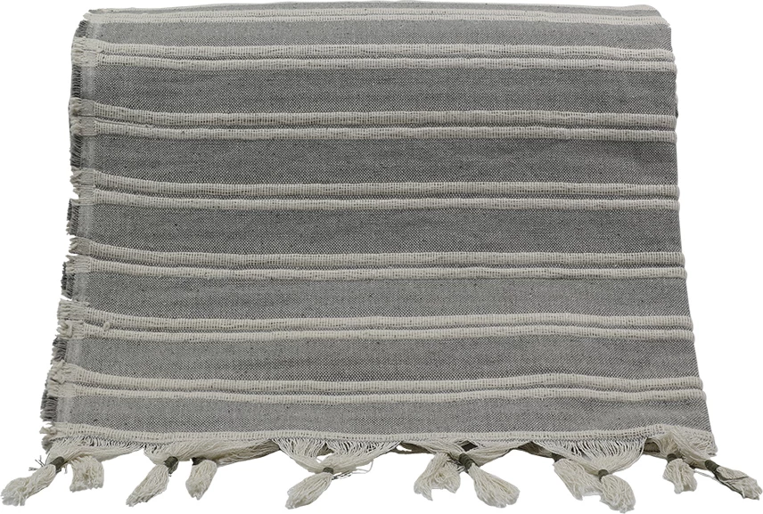 Batanije dekorative Ammos 1, pambuk, bezhë, 150x210cm