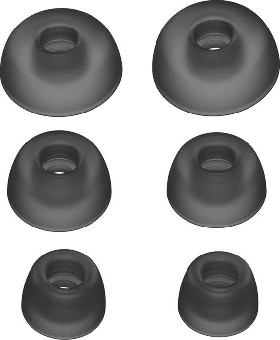 Kufje Jabra Evolve 2 Eargels, 3 copë, e zezë