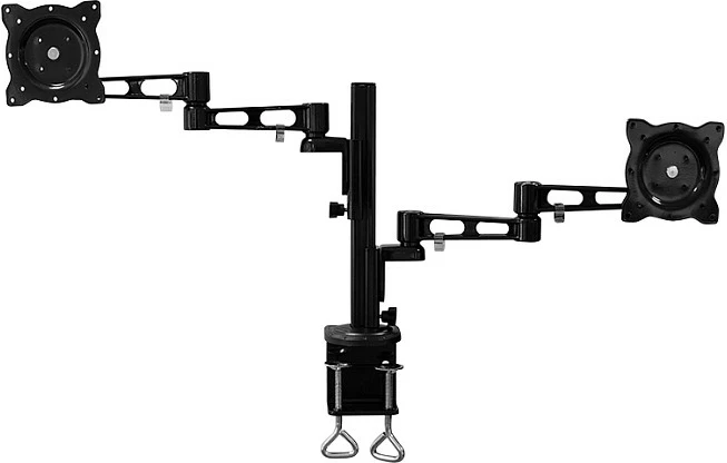Mbajtëse monitori LogiLink 2-krahëshe, 13-26", alumin, e zezë