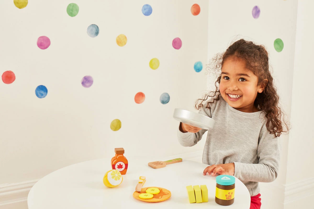 Set lodër për fëmijë Early Learning Centre Wooden Pancake Playset