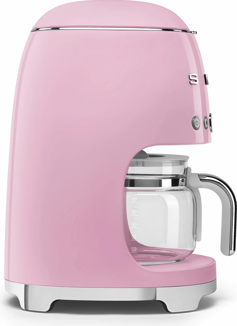 Makinë kafeje me filter Smeg DCF02PKEU 1.4 L, 1050 W, 10 filxhanë, rozë