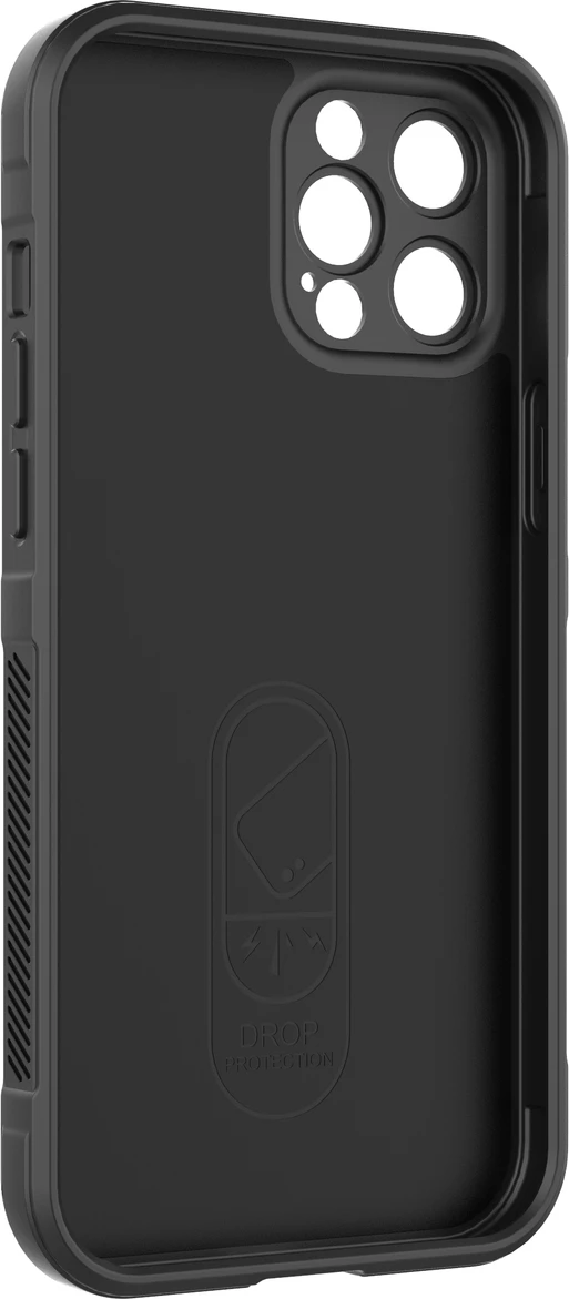 Mbështjellës Hurtel Magic Shield Case për iPhone 12 Pro Max, fleksibil, i blinduar, Kaltër e errët