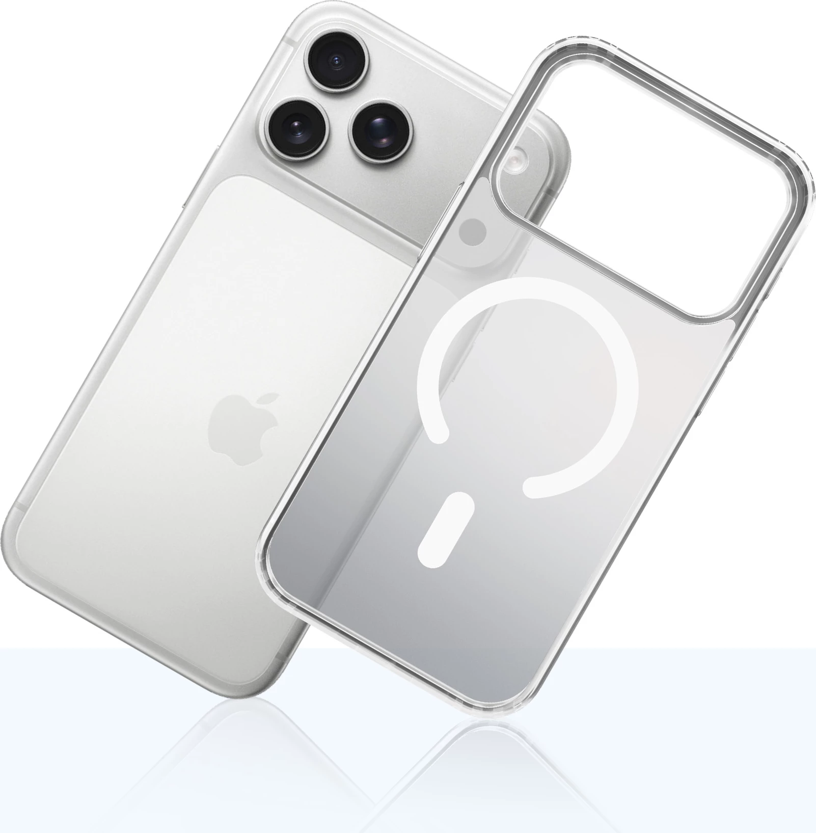 Mbështjellës 3mk Frosty MagCase për iPhone 17 Pro, i bardhë