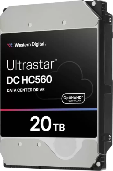 Disk i fortë intern WD Ultrastar DC HC560 WUH722020BLE6L4 20TB 3.5\" SATA 6Gb/s 7200rpm 512MB cache, zi/argjendtë
