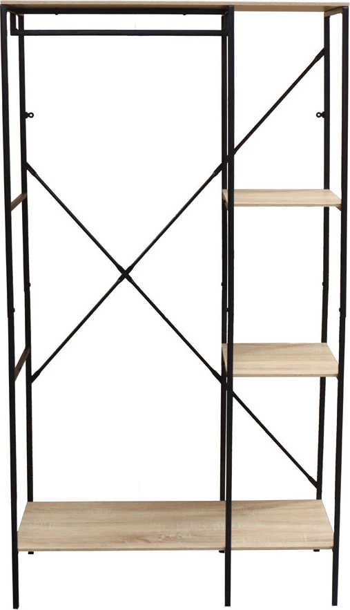 Dollap FREE 90, sonoma e zi, 90x40x165 cm