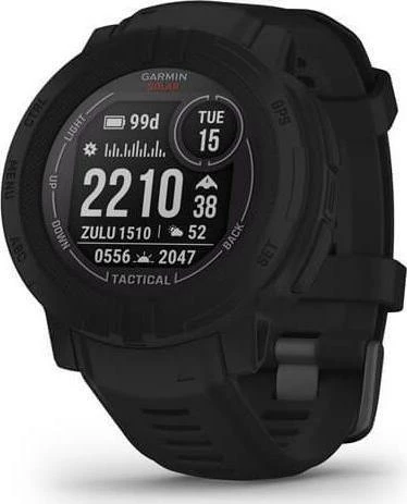 Smartwatch Garmin Instinct 2 Solar (010-02627-03) 45mm GPS/NFC, e zezë