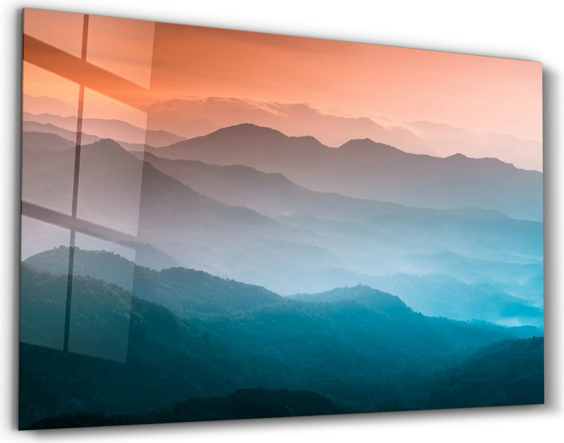 Pikturë dekorative prej xhami të temperuar, Wallity CAM-5081, 70x110cm