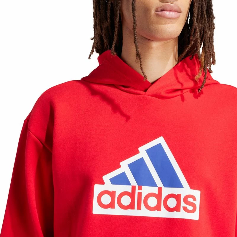 Duks për meshkuj adidas, i kuq [Madhësia: M]