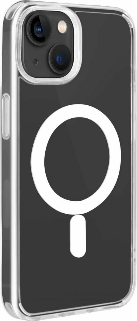 Mbështjellës Puro Lite Mag MagSafe për iPhone 14/13, silikon, transparent