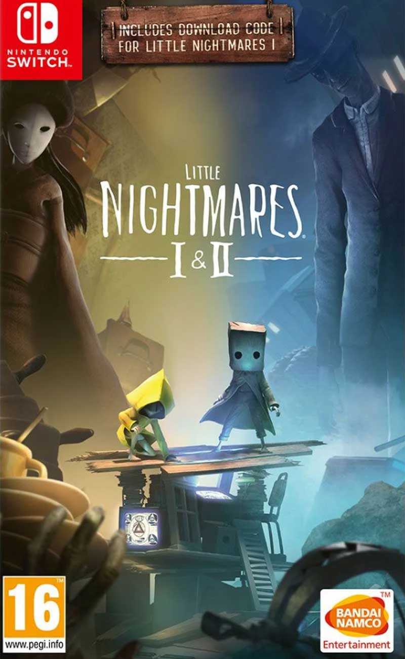 Lojë Nintendo Switch Bandai Namco Little Nightmares I & II Compilation, 2 lojëra, PEGI 16