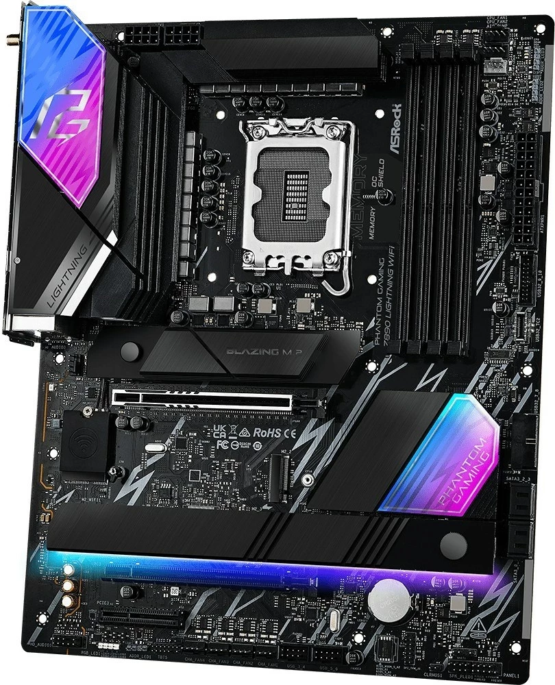 Pllakë amë ASRock Z890 Lightning WiFi, Socket 1700, ATX