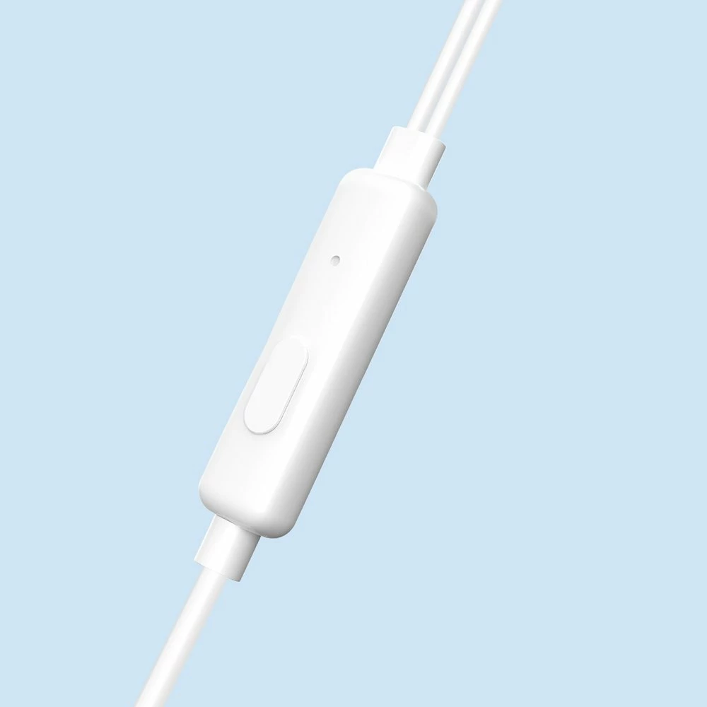 Kufje in-ear Dudao X10S me kabllo, mini jack 3.5mm, të bardha