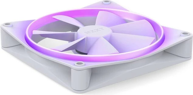 Ventilator NZXT F140 RGB 140mm, i bardhë