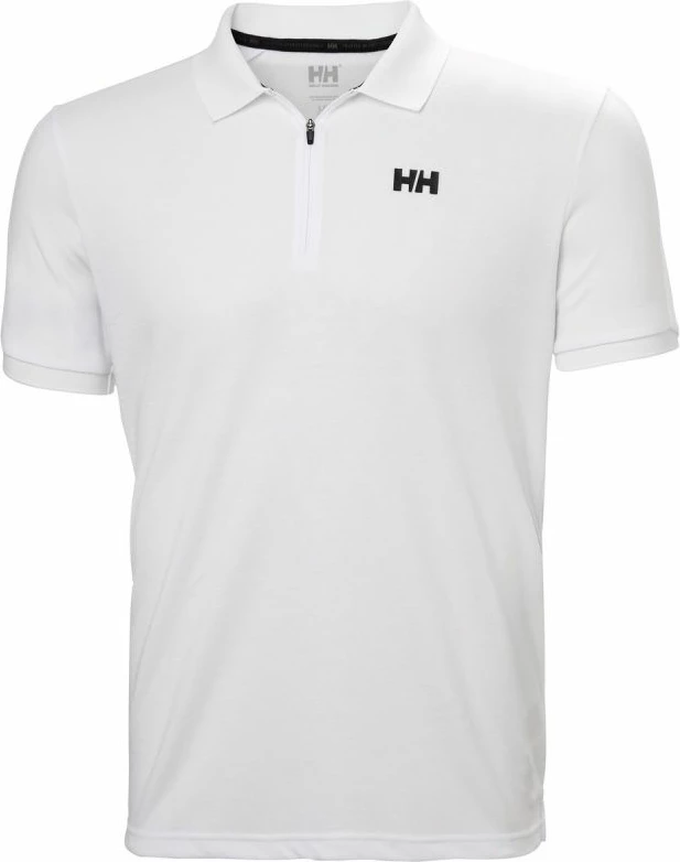 Maicë polo me zip për meshkuj Helly Hansen, e bardhë