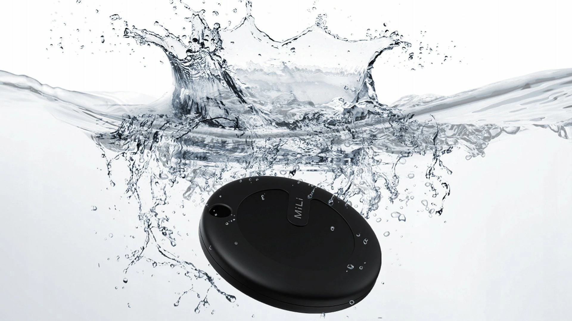 Gjurmues Bluetooth MiLi MiTag APL për iOS, BLE 5.2, IPX67, me këllëf, 3 copë, i zi