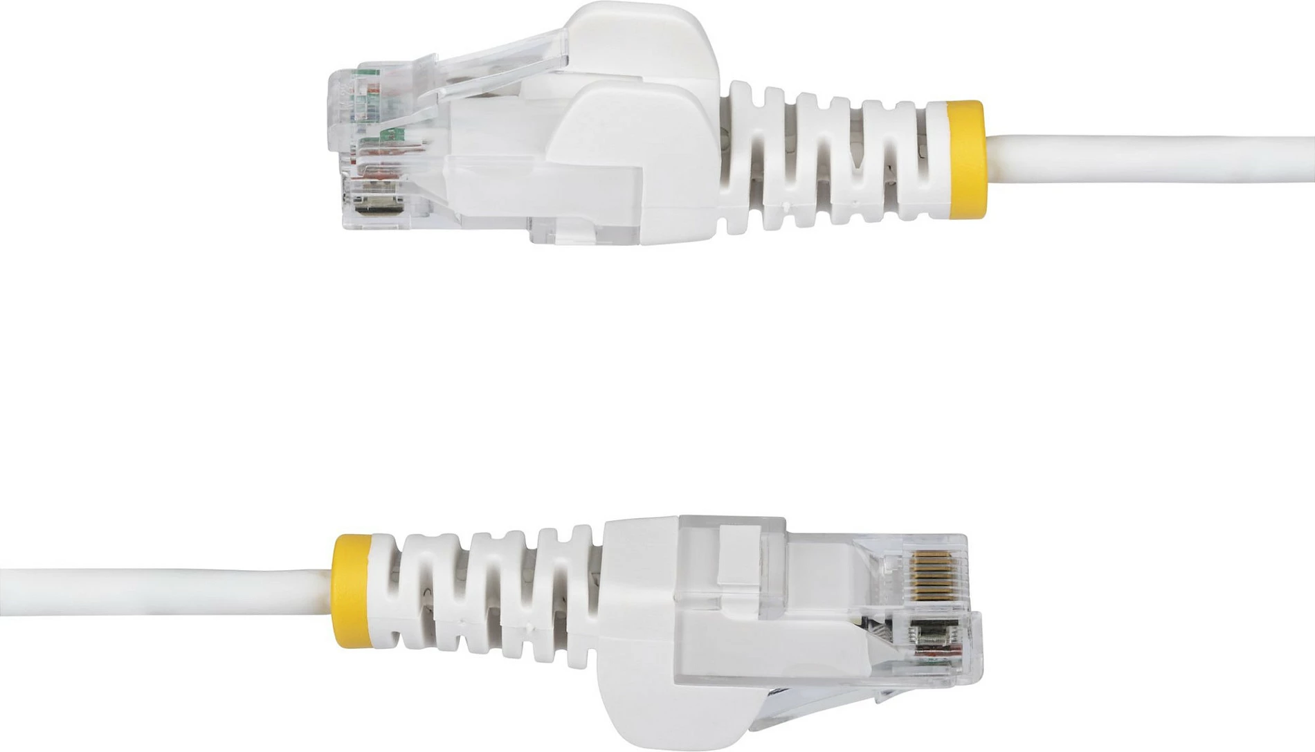 Kabllo Ethernet StarTech Slim Cat6 5m, RJ45, PoE++ 100W, LSZH, e bardhë