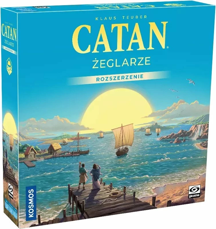 Zgjerim loje tavoline Galakta Catan: Sailors (New Edition), gjuhë polonisht, 3-4 lojtarë