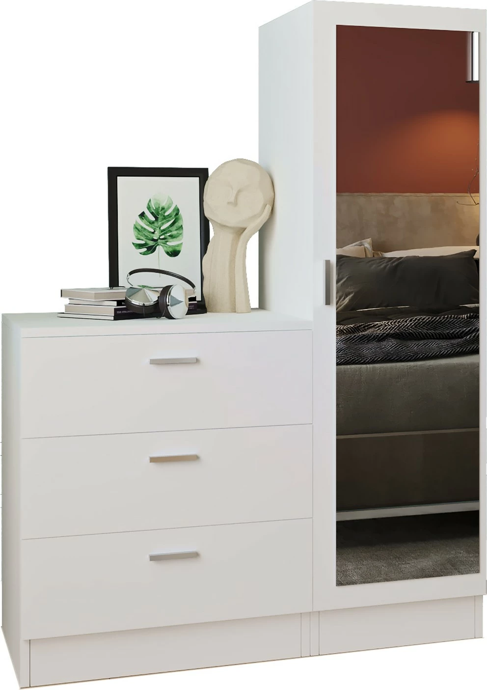 Dollap multifunksional Hanah Home, Cc6-W, i bardhë