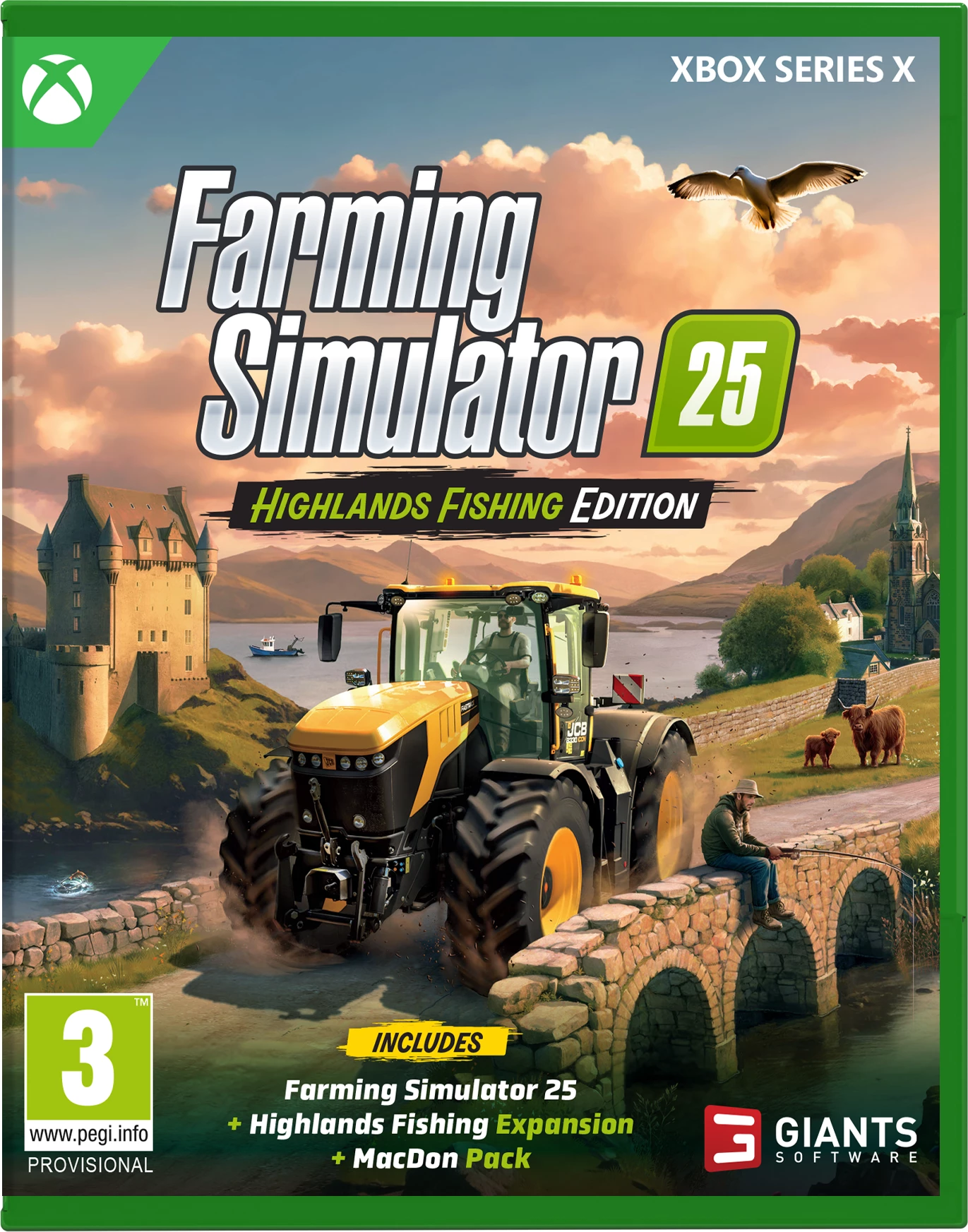 Lojë për Xbox Series X, GIANTS Software, Farming Simulator 25 Highlands Fishing Edition