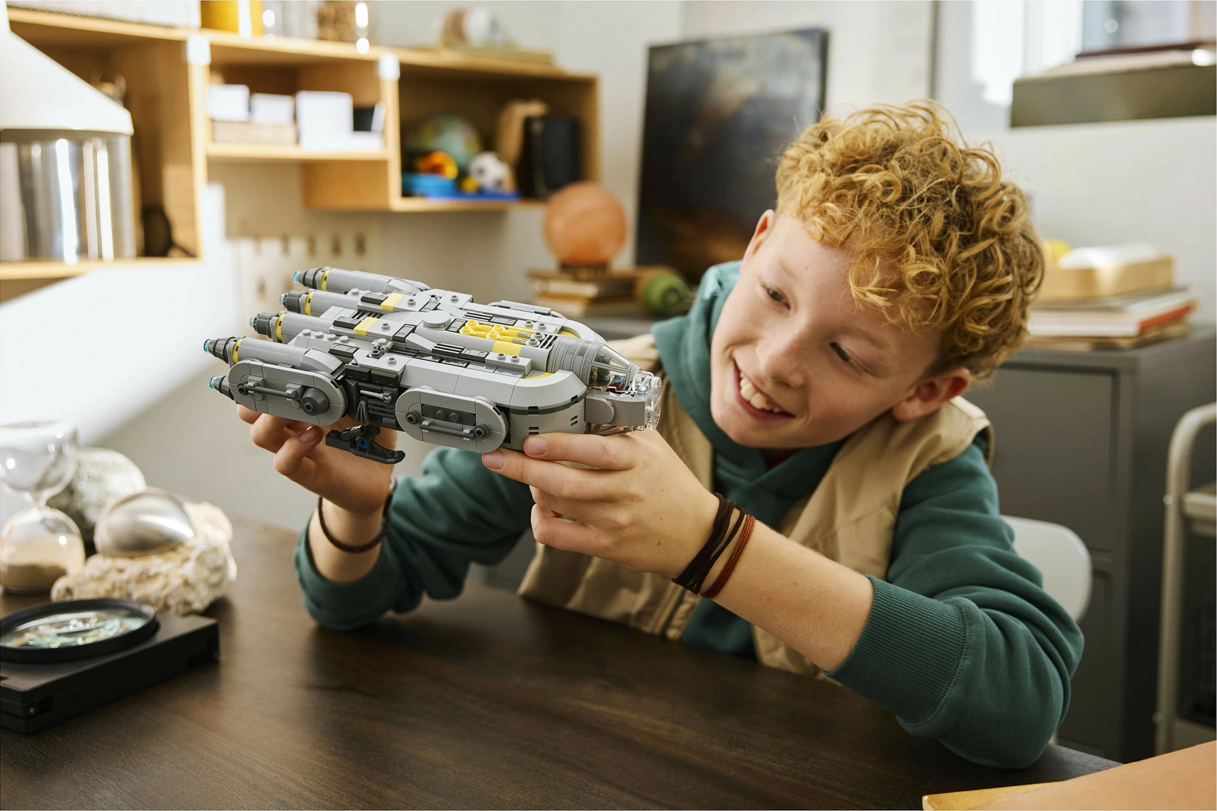 Set ndërtimi LEGO Star Wars 75445 Anzellian Starship, 701 pjesë, shumëngjyrësh