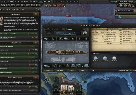 Hearts of Iron IV: Man the Guns DLC EN/DE/FR/PL/PT/RU/ES Global