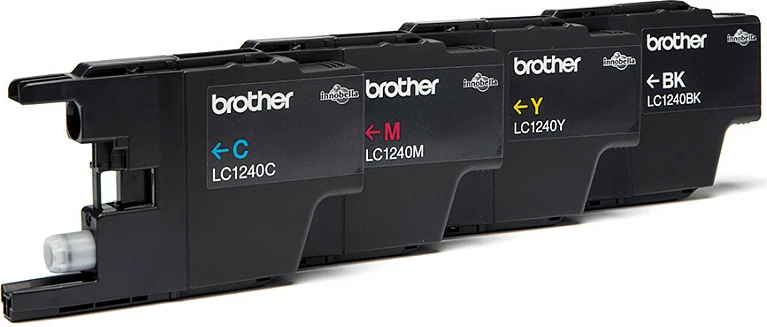 Kartrixha boje Brother LC1240VALBP, multipack 4 copë (BK/C/M/Y) 600 faqe