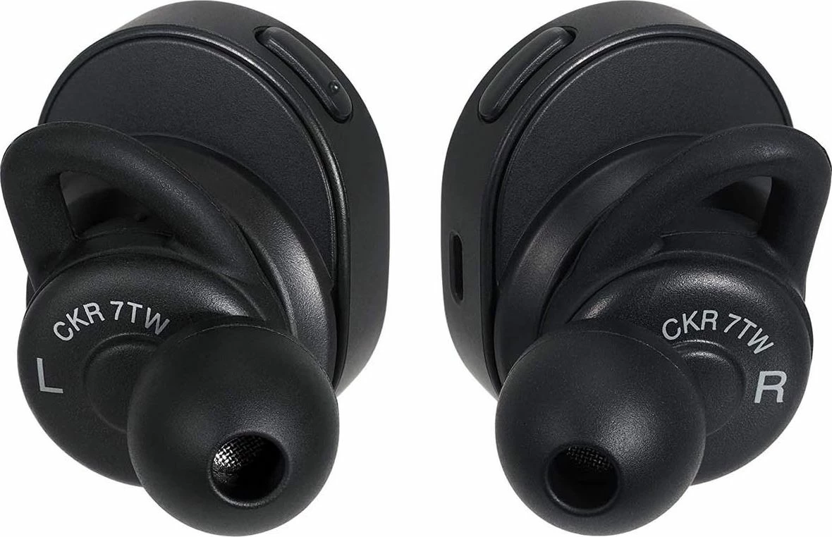 Kufje Audio-Technica ATH-CKR7TW Bluetooth 5.0 true wireless me mikrofon, Black