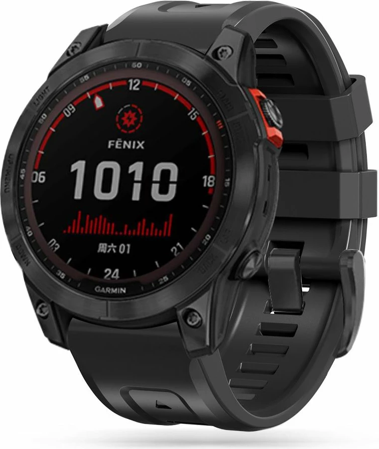 Rrip sportiv Tech-Protect IconBand për Garmin Fenix 3/5X/3HR/5X Plus/6X/6X Pro/7X, i zi