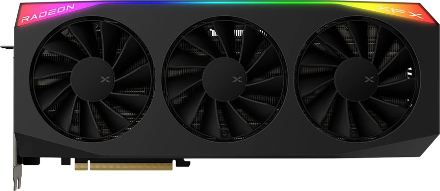 Kartë grafike XFX Mercury AMD Radeon RX 9070 XT OC Gaming Edition 16GB GDDR6 RGB HDMI 3xDP, e zezë