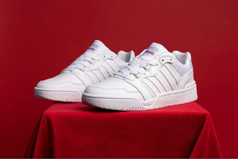 Atlete femra K-Swiss, të bardha