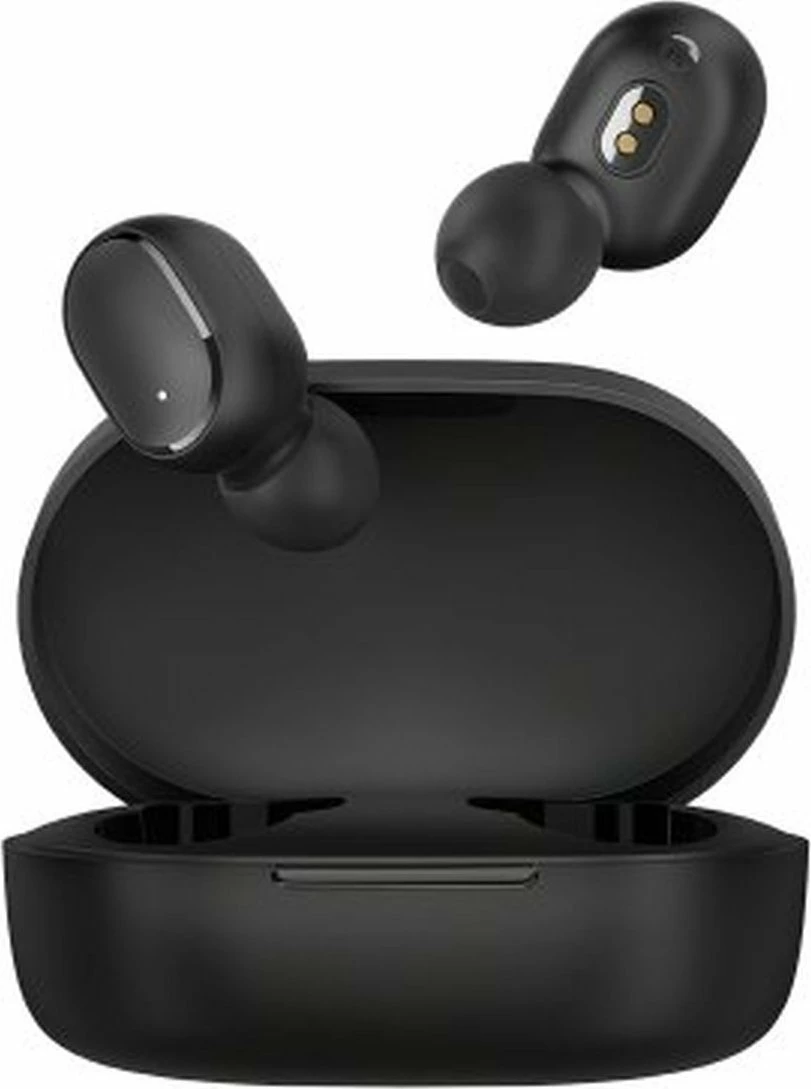 Kufje Xiaomi Redmi Buds Essential Bluetooth 5.2, 18h, IPX4, të zeza, me kuti karikimi