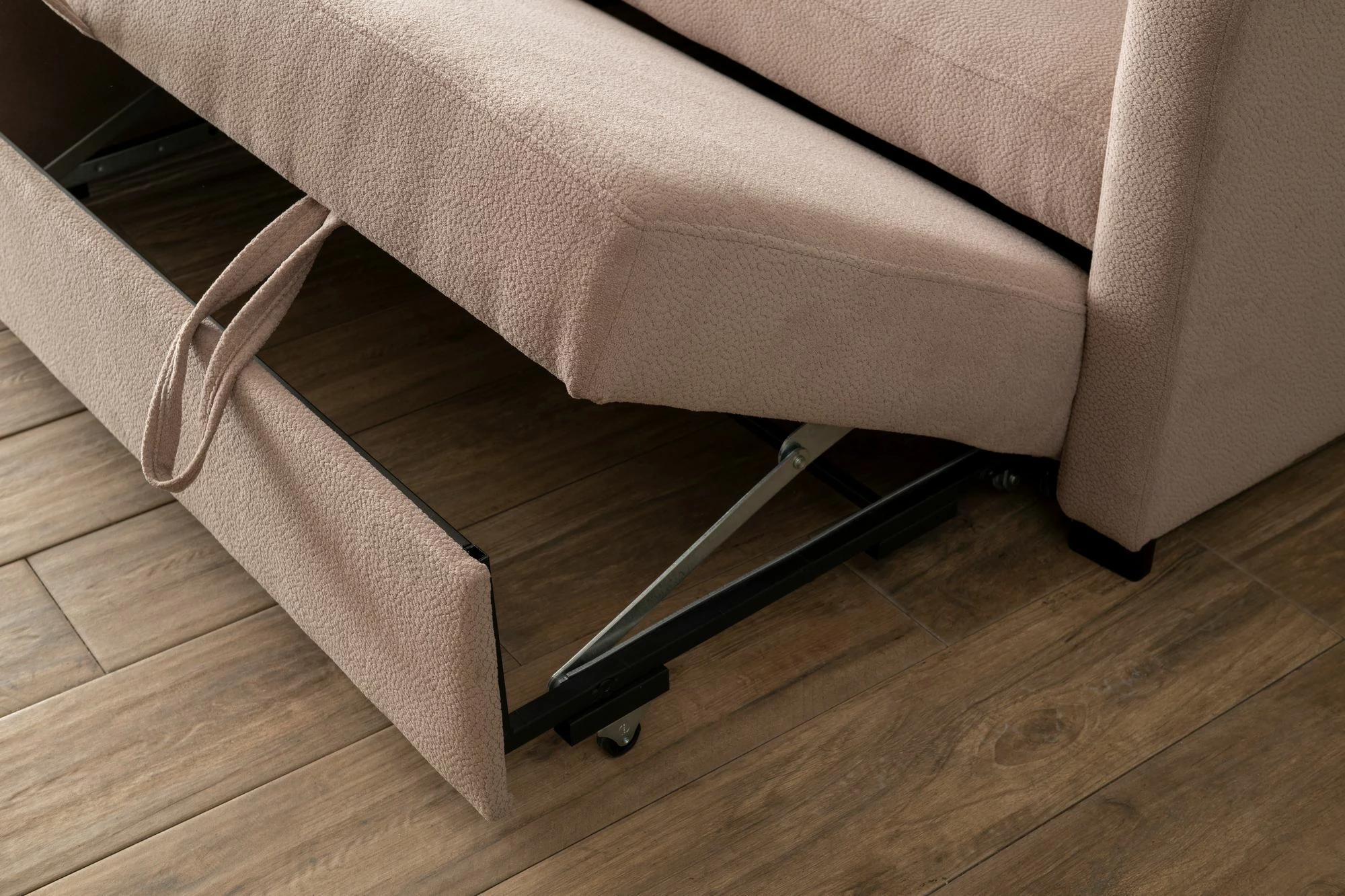 Kënd-sofë krevati Atelier del Sofa, ngjyrë mink