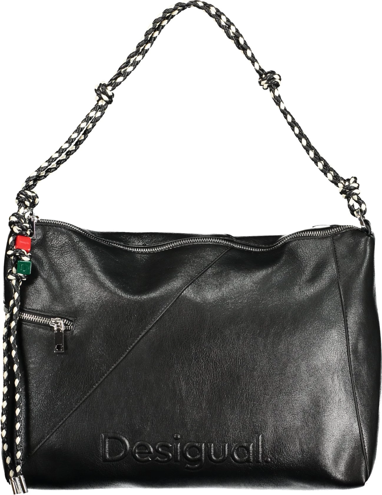 Çantë DESIGUAL Leiria 2.0 për femra, e zezë