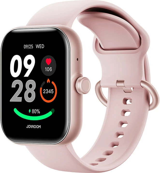 Smartwatch Joyroom Fit-Life JR-FT5 Plus, 1.96", Bluetooth, 300 mAh, Rozë, set me 2 rripa