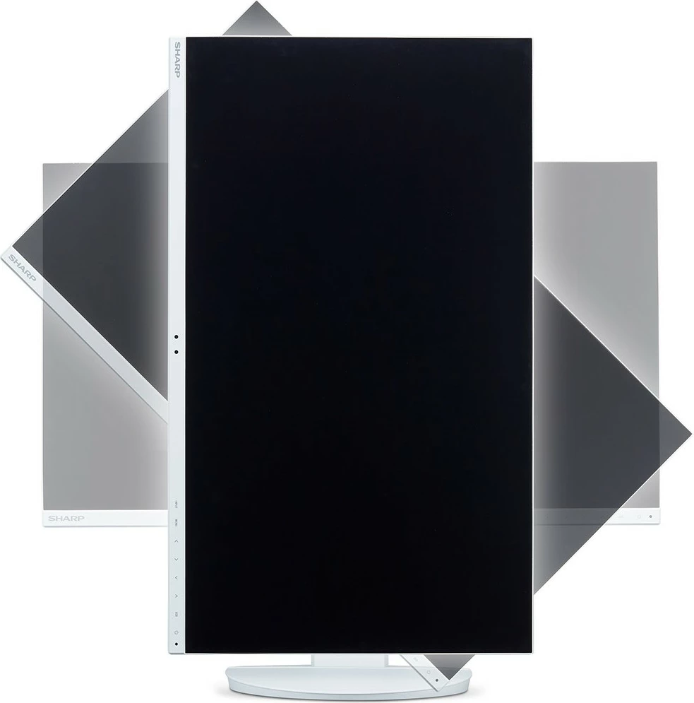 Monitor Sharp MultiSync EA272Q, 27", 2560 x 1440, 4K Ultra HD, Bardhë