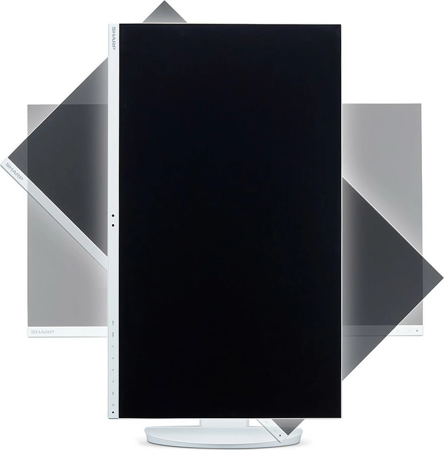 Monitor Sharp MultiSync EA272Q, 27", 2560 x 1440, 4K Ultra HD, Bardhë