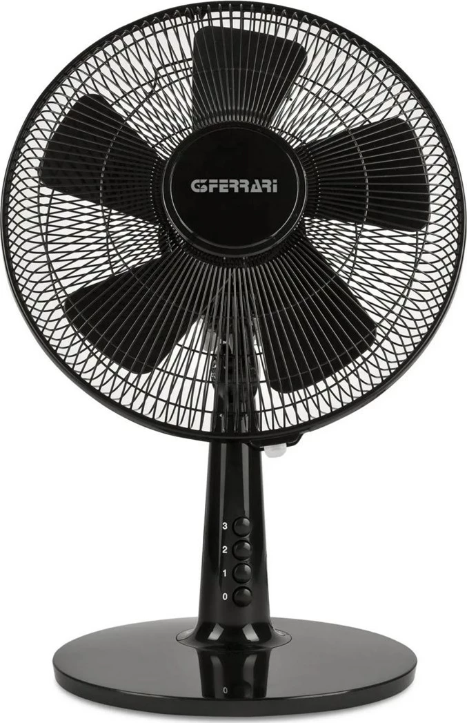 Ventilator tavoline G3Ferrari G50047, 30cm, mekanik, 3 shpejtësi, i bardhë